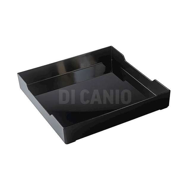 Vassoio urban tray clear 30.3x30.3x5 nero coprente - Principale