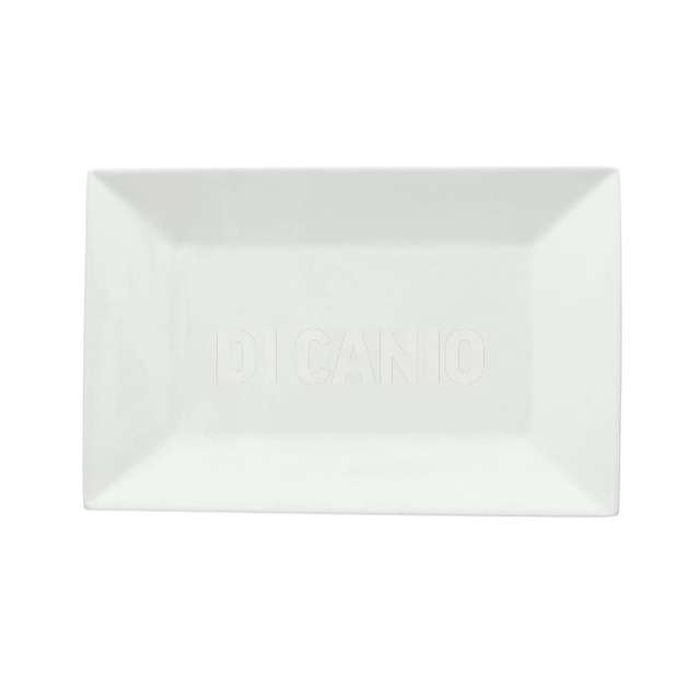 Piano rettangolare cm.23x15 plain bianco - Principale