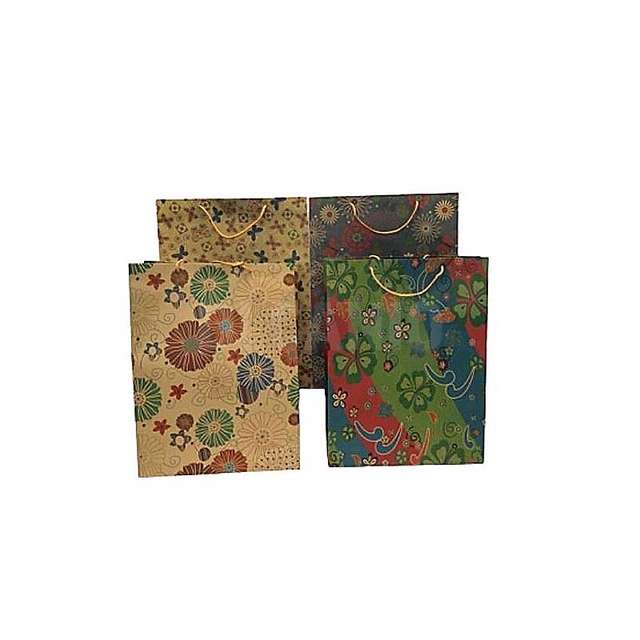 Borsa carta riciclata cm.50x38x13 - Principale