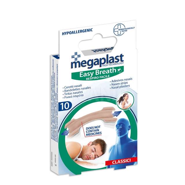 Cerotti special nasali 10 pz megaplast - Principale