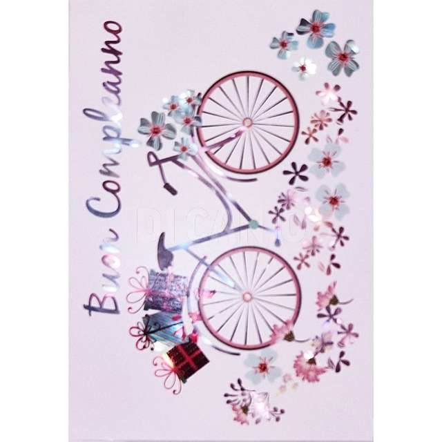 Bigliettino augurale flascard buon compleanno 031/f - Principale