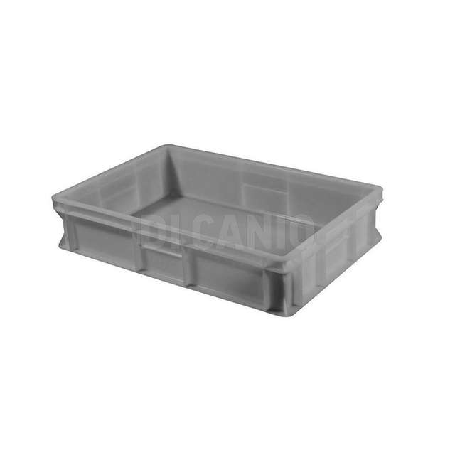 Contenitore europa pes.std. 400x300x120fondo chiuso liscio neutro pieno manigl - Principale