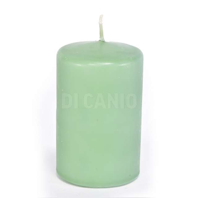 Candela pillar opaca salvia cm.18x8 - Principale