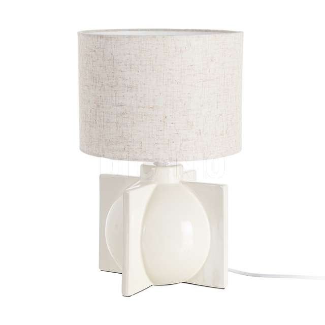 Lampada tavolo ceramica illuminazione 25 x 25 x 39 cm - Principale