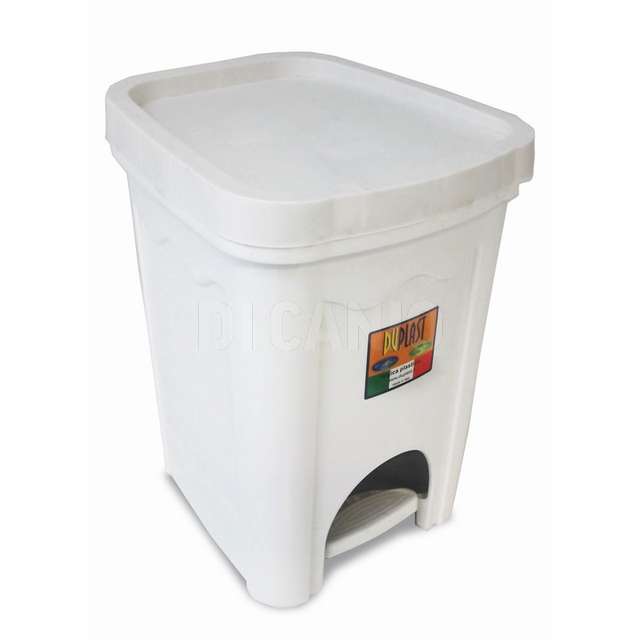 Pattumiera eco margherita lt.6 bianco - Principale