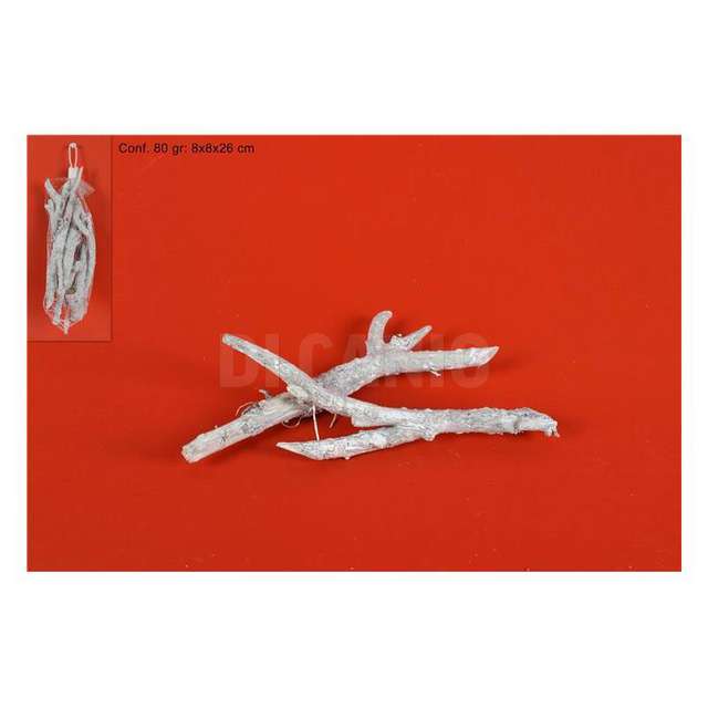 Legnetti decorativi in sacchetto 80gr bianchi art.due18-012 w - Principale