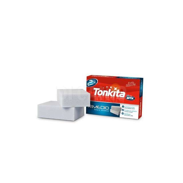 Tonkita set 2 spugne levamacchie rimedioin speciale materiale pulente - Principale