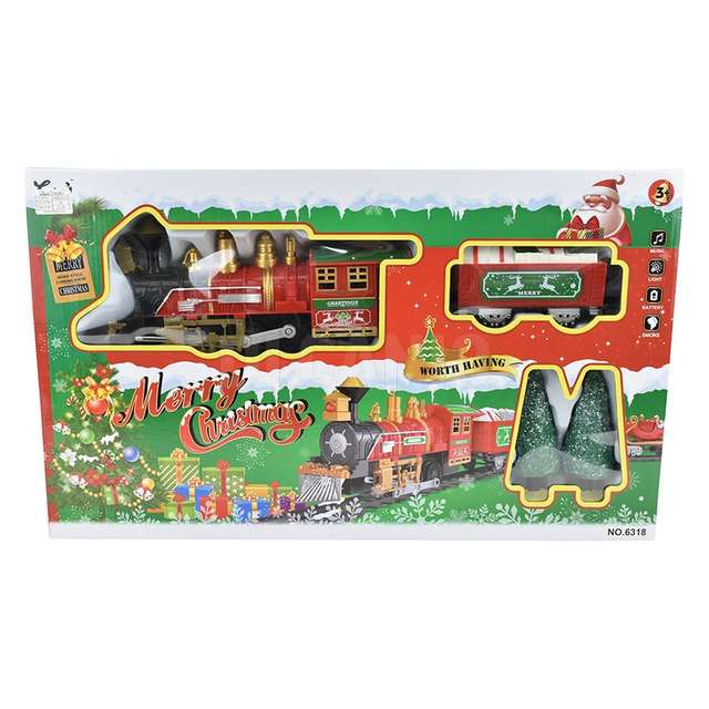 Trenino natal. luci/suoni/fumo 12pz - Principale