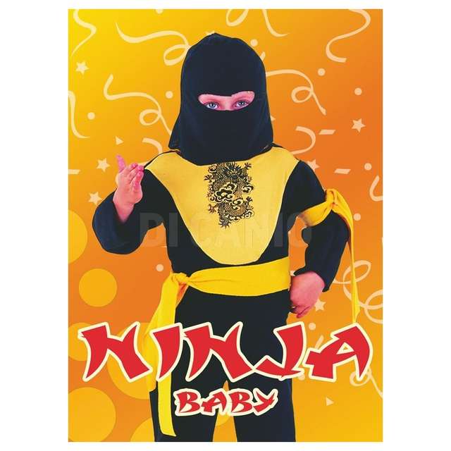 Vestito ninja 3-4 fiori paolo - Principale