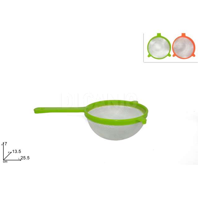 Colino acciaio e plastica diam.13.5cm 2 col. - Principale