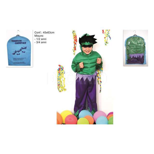 Vestito super eroe gigante bimbo 2 misure - Principale