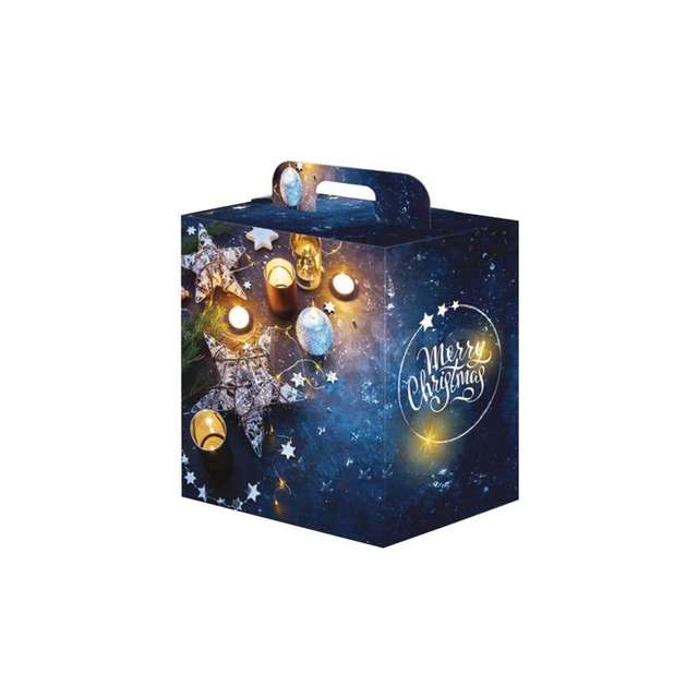 Scatola panettone cm.34x25x35 merry cristmas - Principale