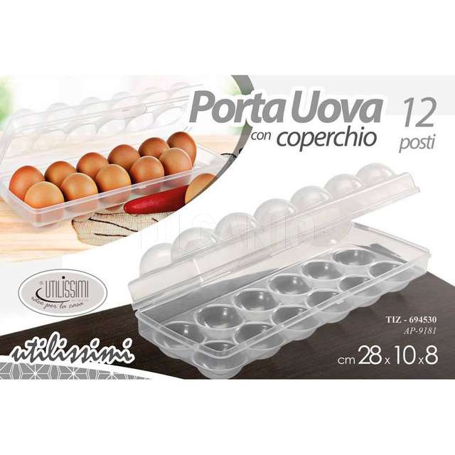 Portauova plastica cm.28x10x8 - Principale