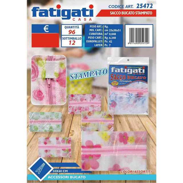 Sacco bucato stampato cm.50x60 - Principale
