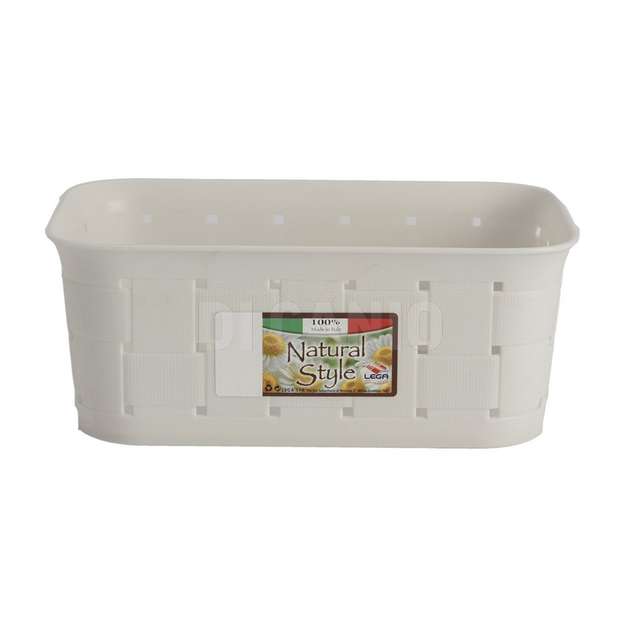 Cesta country rettangolare piccola lt.2.cm.22x14x8.5 - Principale