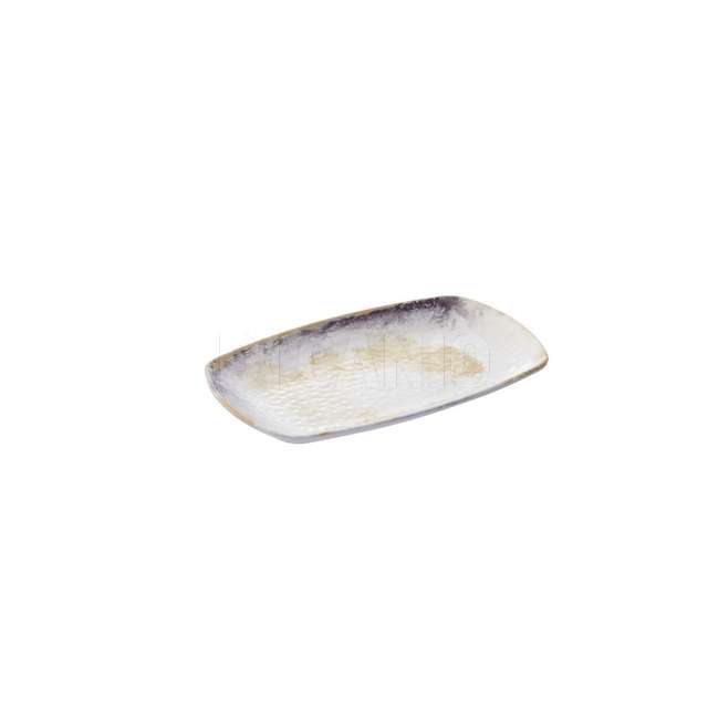 Piatto rettangolare melamina cm.23.5x15x2.5 galassia leone - Principale