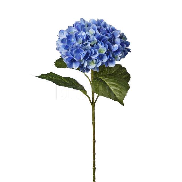 Ramo ortensia cm.65 blue. - Principale
