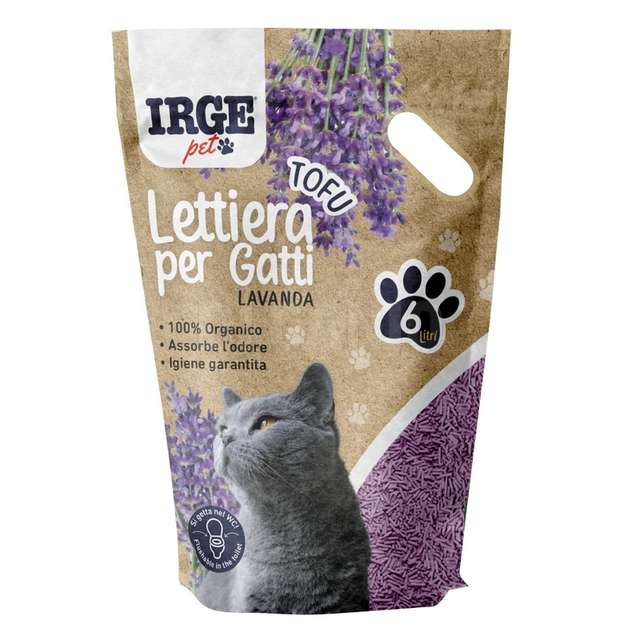 Lettiera tofu lavanda 6 lt. - Principale