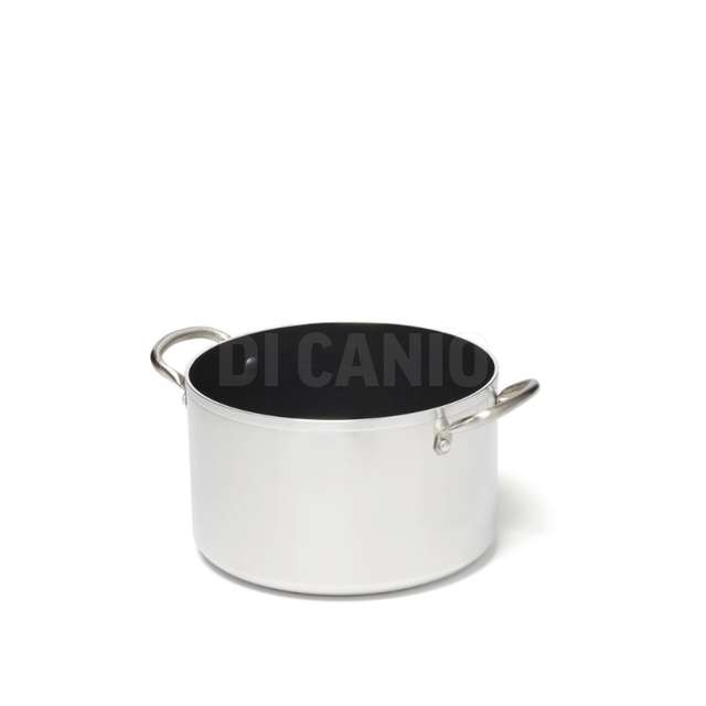 Pentola alta cm.20 antiaderente alluminio per induzione - Principale