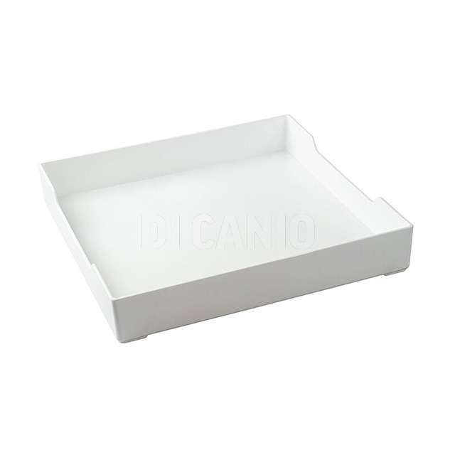 Vassoio urban tray clear 30.3x30.3x5 bianco coprente - Principale
