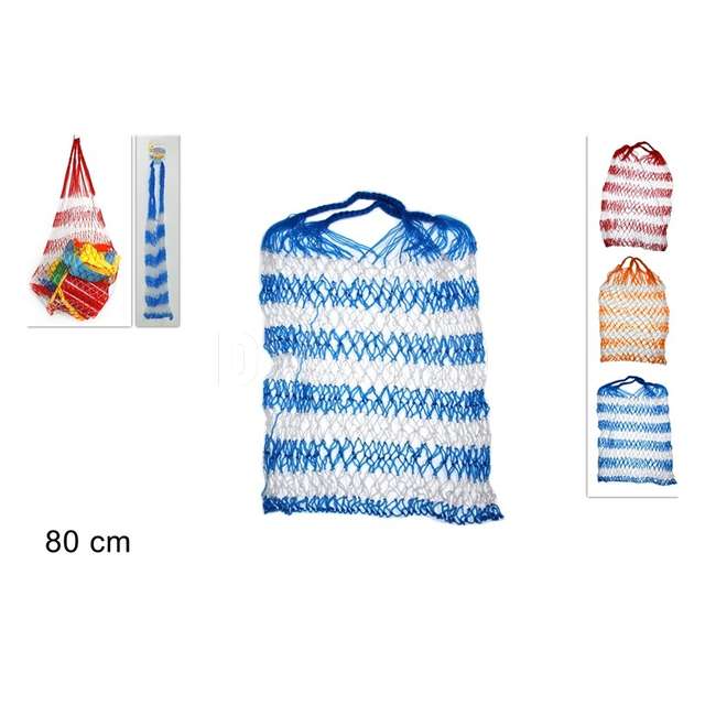 Sacca rete mare 3 colori 80 cm - Principale