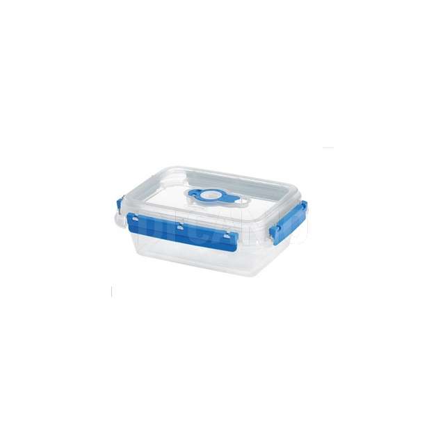 Frigo box rettangolare 0.9l cm,14,2x19,3xh6,7 azzurro trasparente - Principale