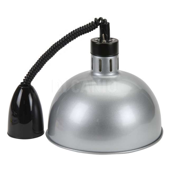 Lampada scadabuffet color acciaio satinato dm.290 mm - Principale