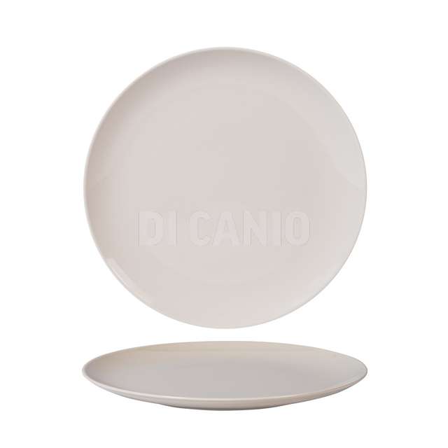 Piatto piano bianco alumina cm.26 - Principale