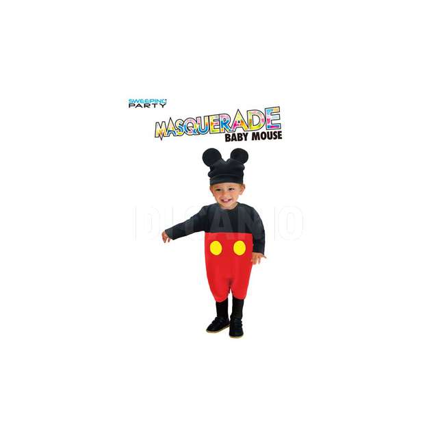 Costume mouse boy s.m.l - Principale