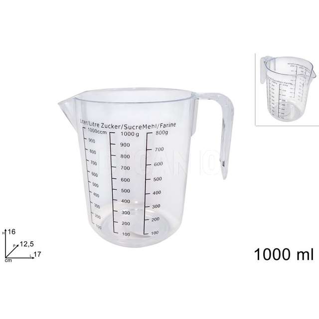 Brocca misurino 1000ml - Principale