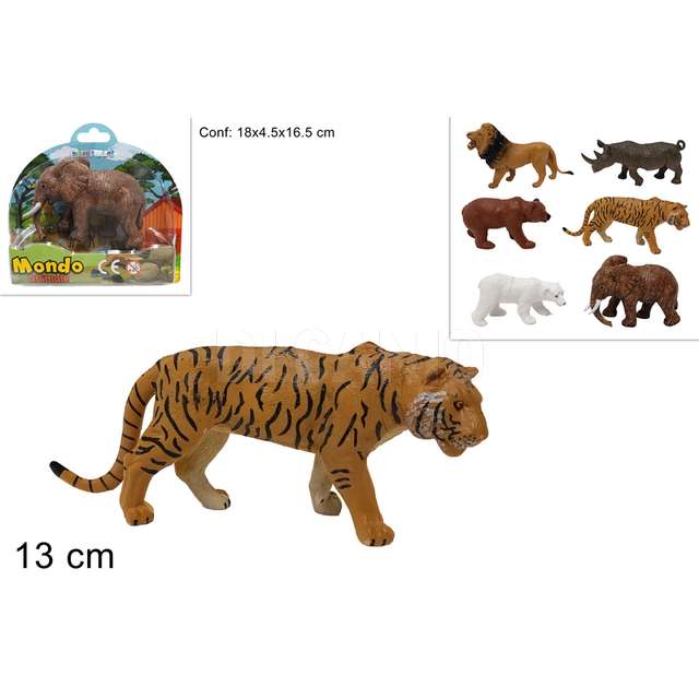 Animali foresta in blister 6 assoriti - Principale