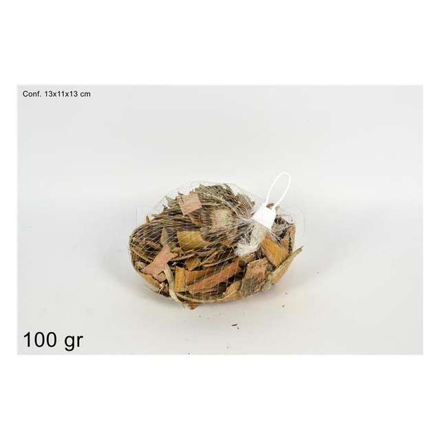 Sacchetto fogli di corteccia 100gr naturale dxc15-1013 n - Principale
