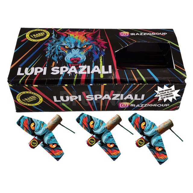 Lupi spaziali 6 pz i razzi - Principale