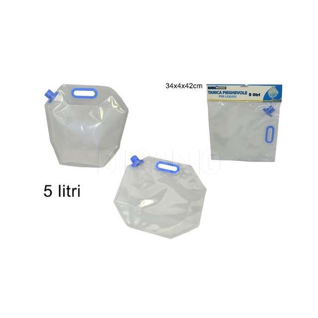 Tanica plastica lt.5 c_m (6_48) due esse. - Principale