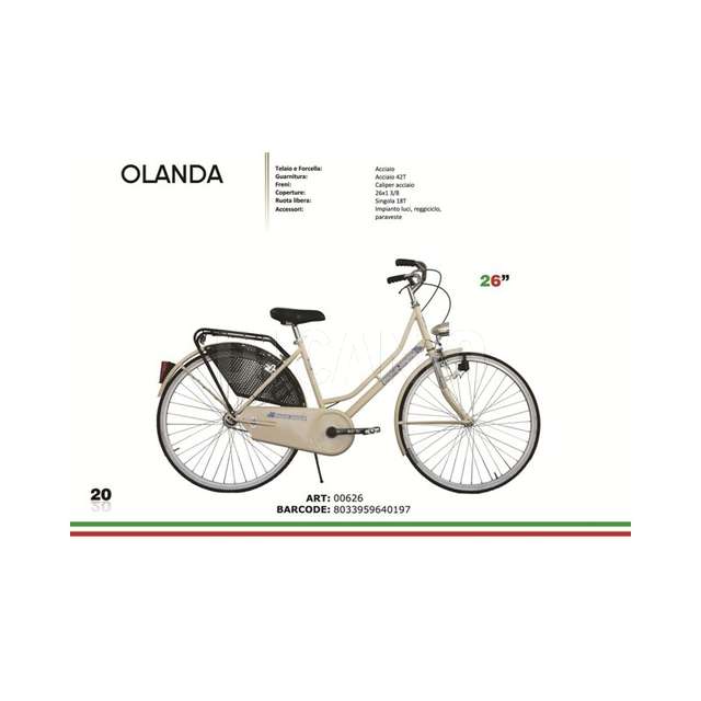 Bici olanda telaio acciaio freni caliper 26 (1) sc - Principale