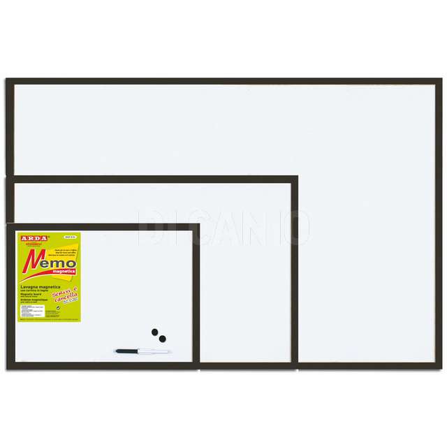 Lav.magn. bi corn. mdf nero 40x60 c_acc. arda. - Principale