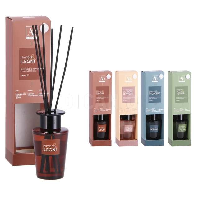 Diffusore fragranza con bastoni 100 ml - Principale