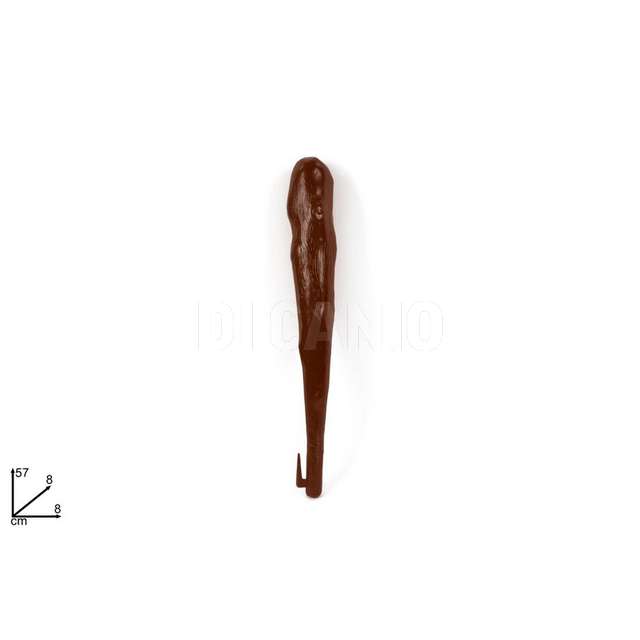Manganello clava grande marrone eco - Principale