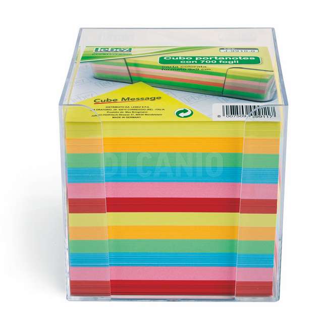 Blocco carta colorata 70 fogli 9x9 lebez - Principale
