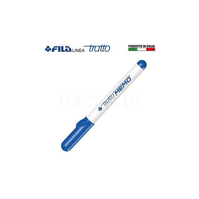 Tratto memo medio pt blu in ast 12pz fila - Principale