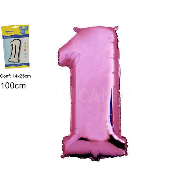 Pallone elio numero 1 fucsia due esse - Principale