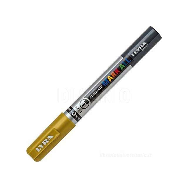 Marcatore permanente lyra 1 mm oro - Principale