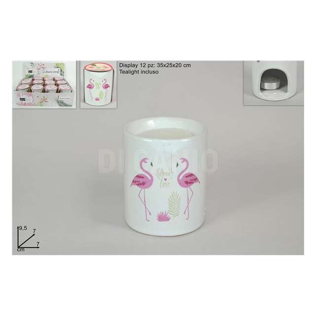 Brucia essenze c_tealight fenicottero due esse - Principale