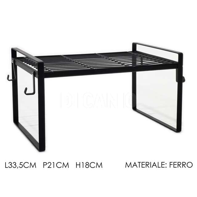 Mensola + portatazze cm.33.5x21x18 - Principale