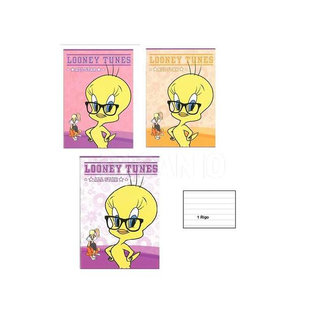 A4 quaderno tweety rigatura 1r _bb171 - Principale