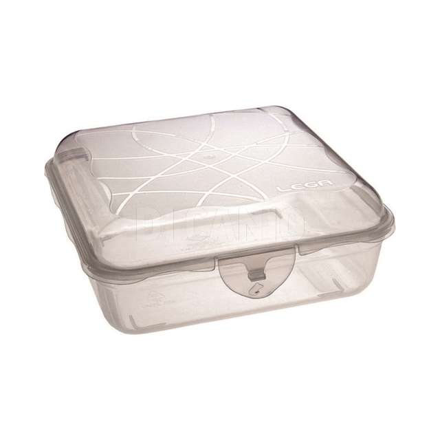 Contenitore clik clak frigo e micronde quadrato cm 16x16x6 - Principale