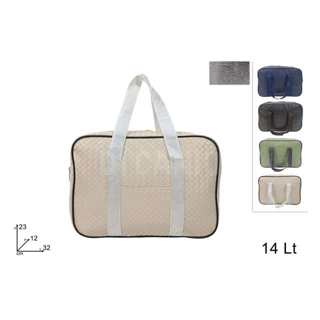 Borsa frigo 14lt effetto pelle 4 colori - Principale
