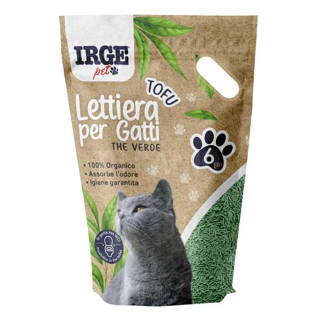 Lettiera tofu the verde 6 lt. - Principale