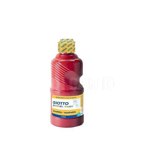 Flacone 2500ml giotto schoolpaint rosso - Principale