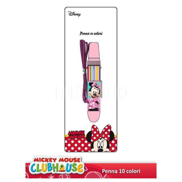 Penna c_10 colori minnie mc - Principale